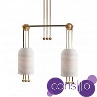 Потолочный дизайнерский светильник Lantern by Apparatus (2 плафона)