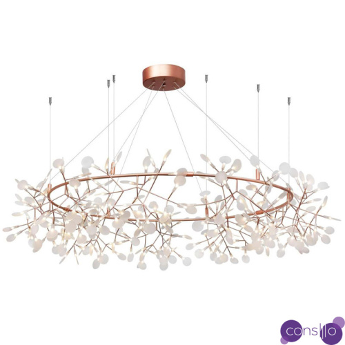 Люстра Heracleum rose gold 160