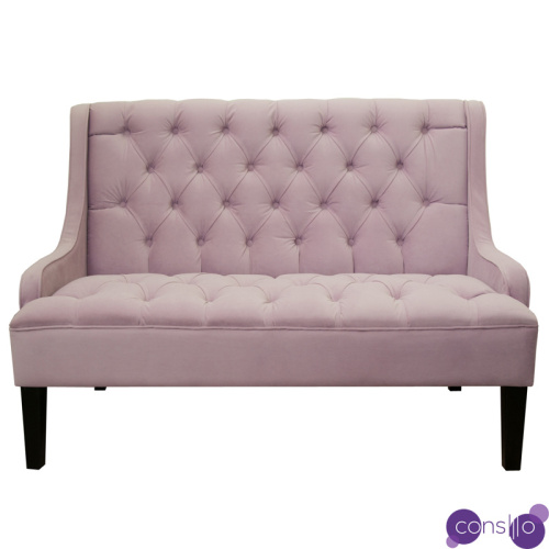 Диван Folket Sofa velour pink
