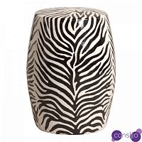Керамический табурет Zebra