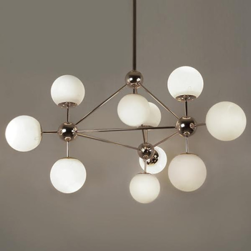 Люстра Modo Chandelier White Glass designed by Jason Miller