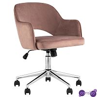 Кресло для компьютерного стола Veloury Pink