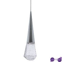 Подвесной светильник капля Acrylic Droplet Chrome Hanging Lamp