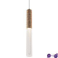 Подвесной светильник Dew Drops Tube Gold Hanging Lamp