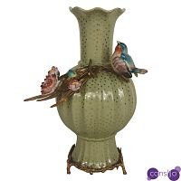 Ваза Bird and Gold Dots Vase