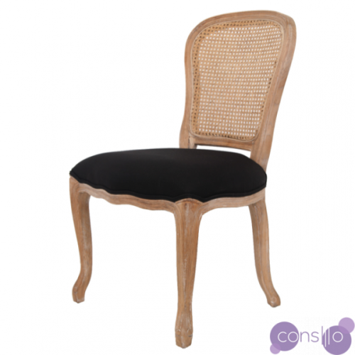 Стул French chairs Provence Neman Black Rattan Chair
