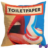 Декоративная подушка Seletti Toothpaste Toiletpaper