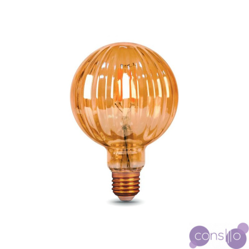 Лампочка Amber 2 LED E27 5W тёплый белый свет