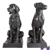 Комплект из двух декоративных статуэток Eichholtz Dogs Pointer & Hound set of 2
