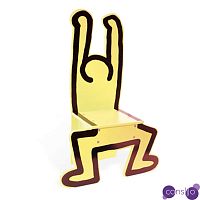 Детский стул Chaise Keith Haring Dancer Vilac Желтый