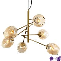 Люстра Branching Bubble Chandelier Vertical Gold