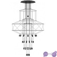 Люстра Wireflow Chandelier 0374 Suspension lamp designed by Jordi Vilardell
