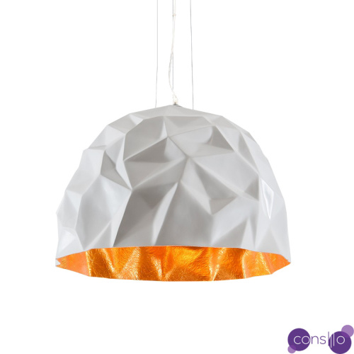 Подвесной дизайнерский светильник Rock by Foscarini (белый)