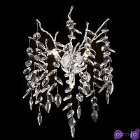 Бра Leaves Crystal Nikel