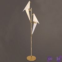 Торшер Origami Bird Floor two lamps