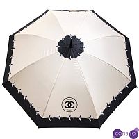 Зонт раскладной CHANEL дизайн 015 Бежевый цвет