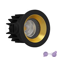 Встраиваемый светодиодный светильник LeDron FAST TOP MINI Black/Gold