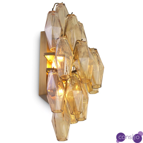 Бра Eichholtz Wall Lamp Benini Amber