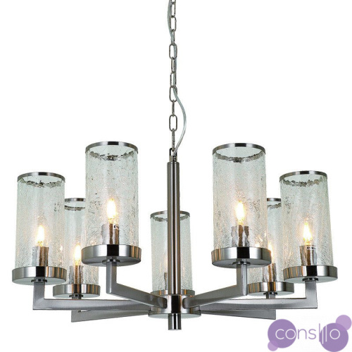 Люстра LIAISON ONE-TIER Chandelier 7 Silver