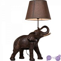 Лампа настольная Elephant Safari Коричневая