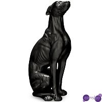 Статуэтка Abhika Greyhound Bisc. Black