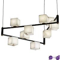 Люстра Marble Cubes Modern Light Chandelier 9 плафонов