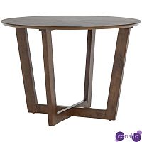 Стол обеденный круглый Wooden Table Round