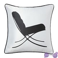Подушка с креслом-качалкой Japanese Lounge White