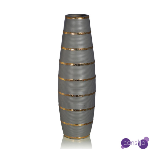 Ваза Vase Beehive gray