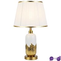 Настольная лампа с абажуром Rico Gold Table Lamp
