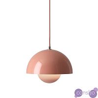 Подвесной светильник копия Flowerpot by Verpan Panton (розовый)