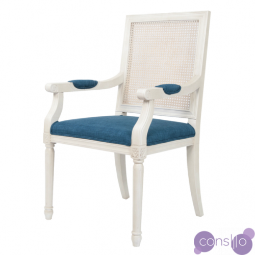 Стул French chairs Provence Garden White ArmChair