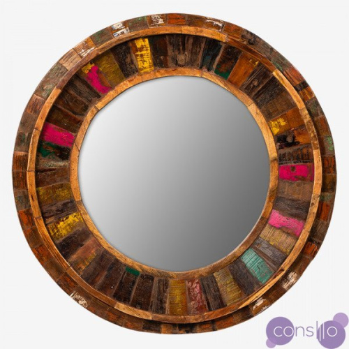 Зеркало декоративное круглое Маниша
