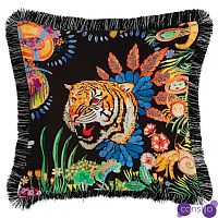 Декоративная подушка Cтиль Gucci Flower Tiger