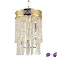 Люстра с каскадом из хрустальных бусин Crystal Beads