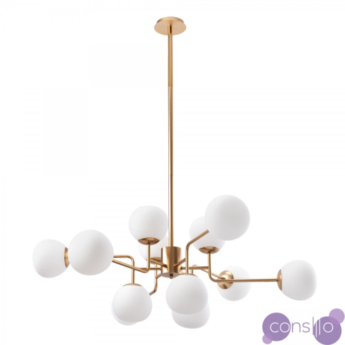 Люстра Tiepolo Ball Chandelier Gold 12