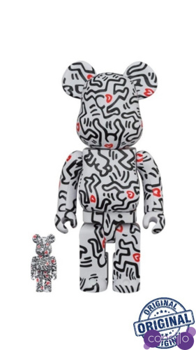 Bearbrick Keith Haring 400% (28cm)