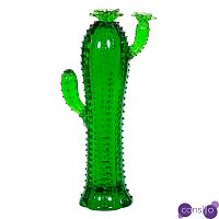 Фигурка кактус зеленый стекло Carl
