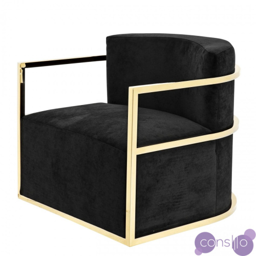 Кресло Eichholtz Chair Emilio Gold