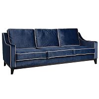 Диван Гринвич Greenwich sofa темно синего цвета