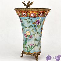 Фарфоровая ваза Bronze Dragonfly Vase