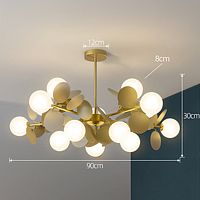 Люстра MATISSE Chandelier gray