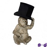 Настольная лампа с Обезьяной Funny Gorilla with a hat