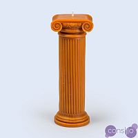 Свеча высокая оранжевая Hestia Column