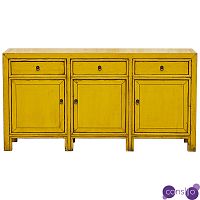 Комод Yellow Vintage Chest of Drawers Chinese Collection