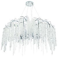 Люстра с хрустальными подвесками Bunch of Crystal Berries Silver Chandelier 12