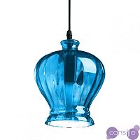 Подвесной светильник Geometry Glass Blue Bell Pendant