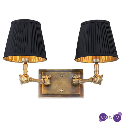 Бра Eichholtz Wall Lamp Wentworth Double Brass