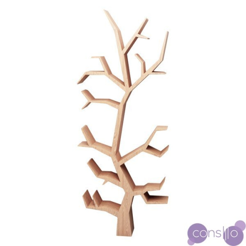 Стеллаж деревянный дизайнерский дуб Дерево от Odingeniy