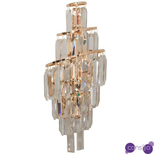 Бра Odeon Cascade Wall Lamp Gold 38